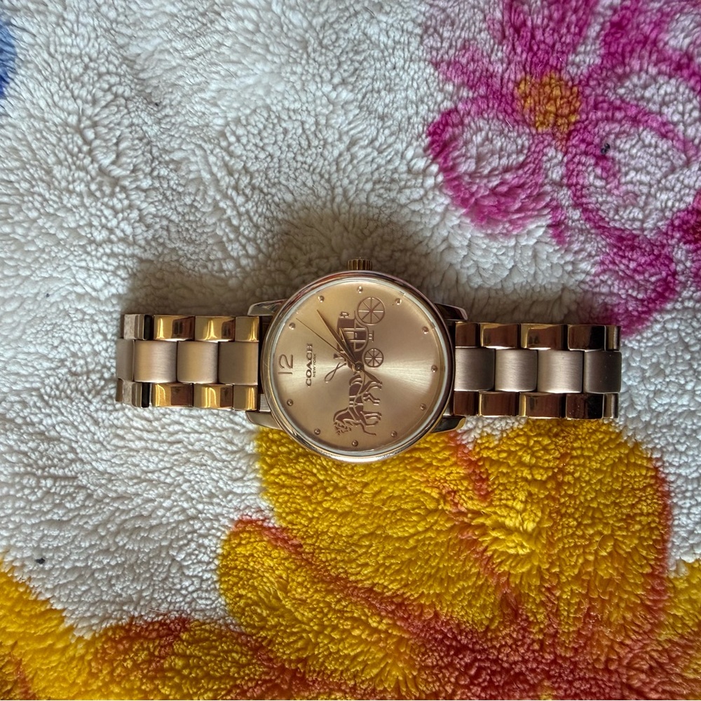 Coach Rose Gold Women's Watch